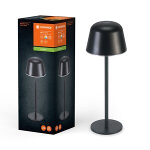 Černá LED stolní lampa USB ENDURA, laditelná bílá